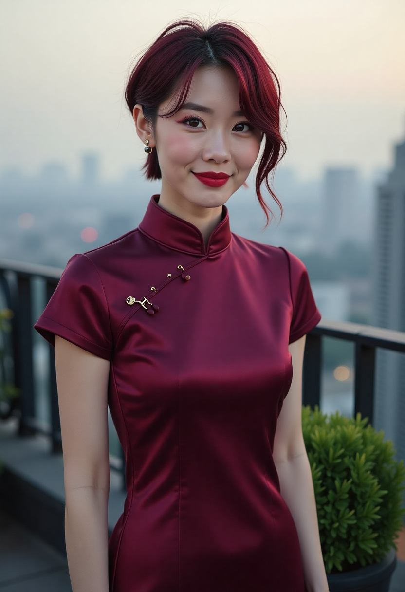 手绘动画中的春天与奔跑少年